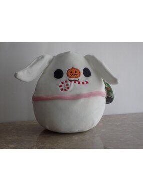 Squishmallows 8" Nightmare Before Christmas Zero with Candy Cane